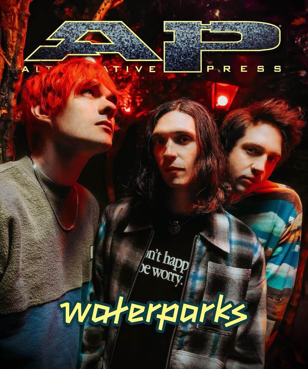 Alternative Pressさんのインスタグラム写真 - (Alternative PressInstagram)「@Waterparks is the second cover of our Spring 2023 issue. In the interview, @AwstenKnight opens up about how he mined through his religious guilt on 'INTELLECTUAL PROPERTY.'  photo: @jawn  written by: @alessandro_music  styling: @joshmadden   Get the issue now + AP exclusive limited edition vinyl *link in bio」3月1日 3時17分 - altpress