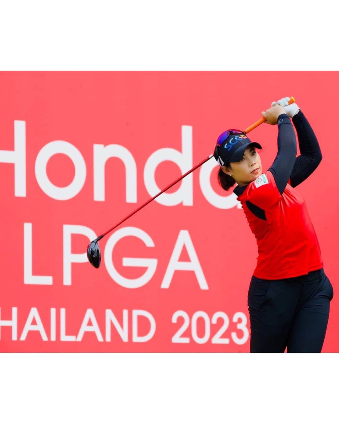 モリヤ・ジュタヌガーンのインスタグラム：「Thank you Honda for such a special week at #HondaLPGAthailand and for supporting ladies golf for the last 16 years and more!  We are so proud to be playing on home ground in front of all our fans, friends and families and we hope you all had a great time!  Thank you Siam Country Club for hosting us with such warm hospitality, great food and great weather! The golf course was in pristine condition and we can’t wait to be back again! See you all soon again! #momoriya」