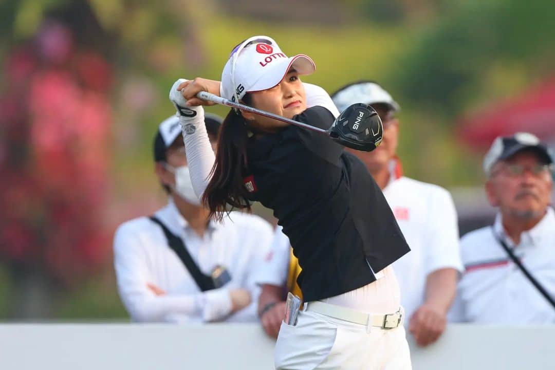 チェ・ヘジンのインスタグラム：「Start🔥 #golf #lpga #honda #thiland」