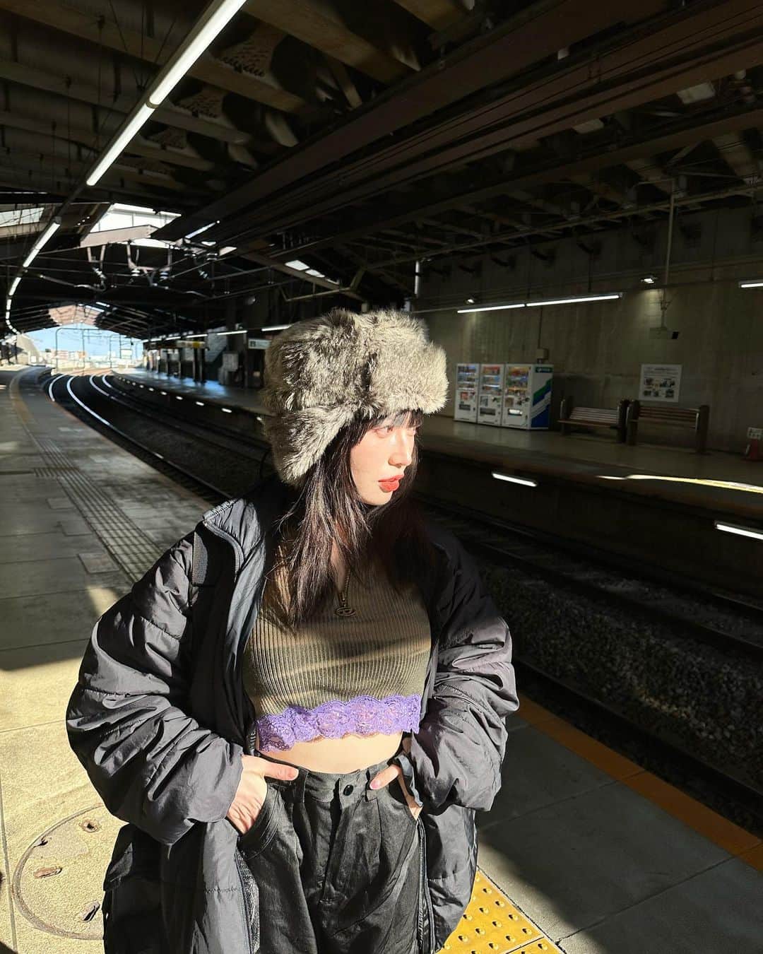 柚月瀬那のインスタグラム：「もうすぐ冬終わりそうだから焦って冬っぽいの沢山載せてくよ❓」