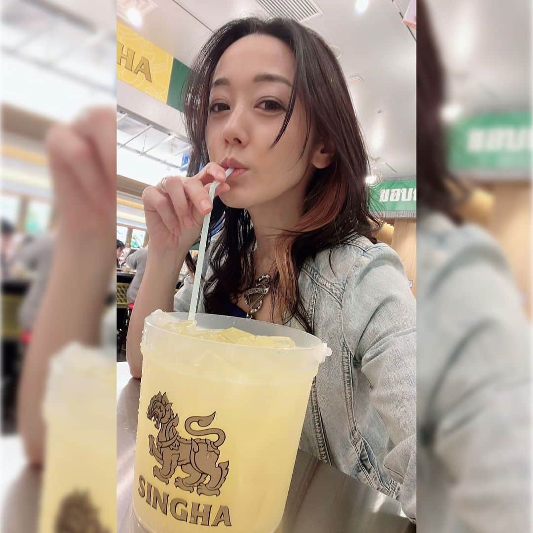浅川悠のインスタグラム：「Bucket❣️🍹✨」
