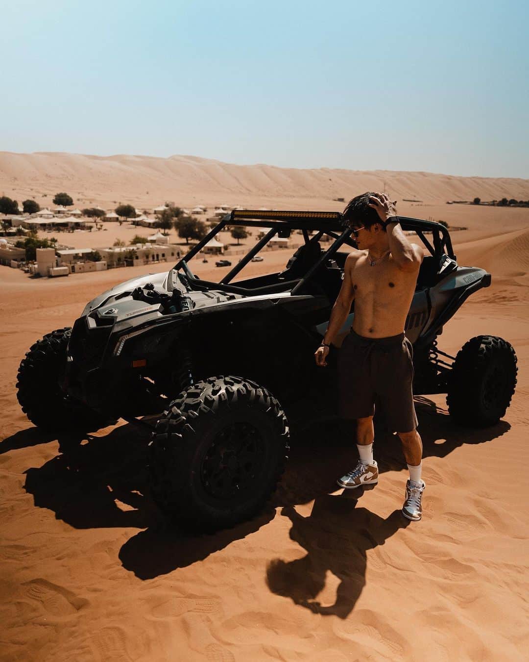 角田裕毅さんのインスタグラム写真 - (角田裕毅Instagram)「Another day in desert…  📸: @mooretoexplore_」2月28日 23時11分 - yukitsunoda0511