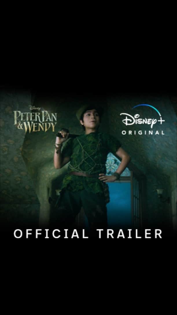 美女と野獣のインスタグラム：「This year, return to Neverland. ✨ Watch the trailer for #PeterPanAndWendy and stream the movie event April 28 only on @DisneyPlus.」