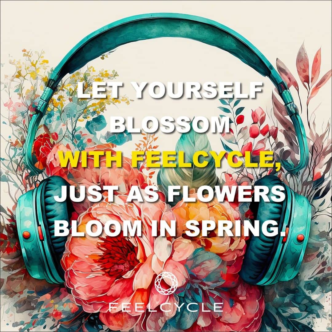 FEELCYCLE (フィールサイクル) さんのインスタグラム写真 - (FEELCYCLE (フィールサイクル) Instagram)「⁡⁡ Let yourself blossom with FEELCYCLE, just as flowers bloom in spring. 春に花が咲くように、FEELCYCLEで自分を開花させましょう。  #45分で約800kcal消費 #滝汗 #ダイエット #デトックス #美肌 #脚痩せ #ストレス解消 #リラックス #集中 #マインドフルネス #feelcycle #フィールサイクル #feel #cycle #morebrilliant #itsstyle #notfitness #暗闇フィットネス #バイクエクササイズ #フィットネス #ジム #音楽とひとつになる #格言 #名言 #人生 #輝く #ポジティブ #quotes」3月1日 6時00分 - feelcycle_official