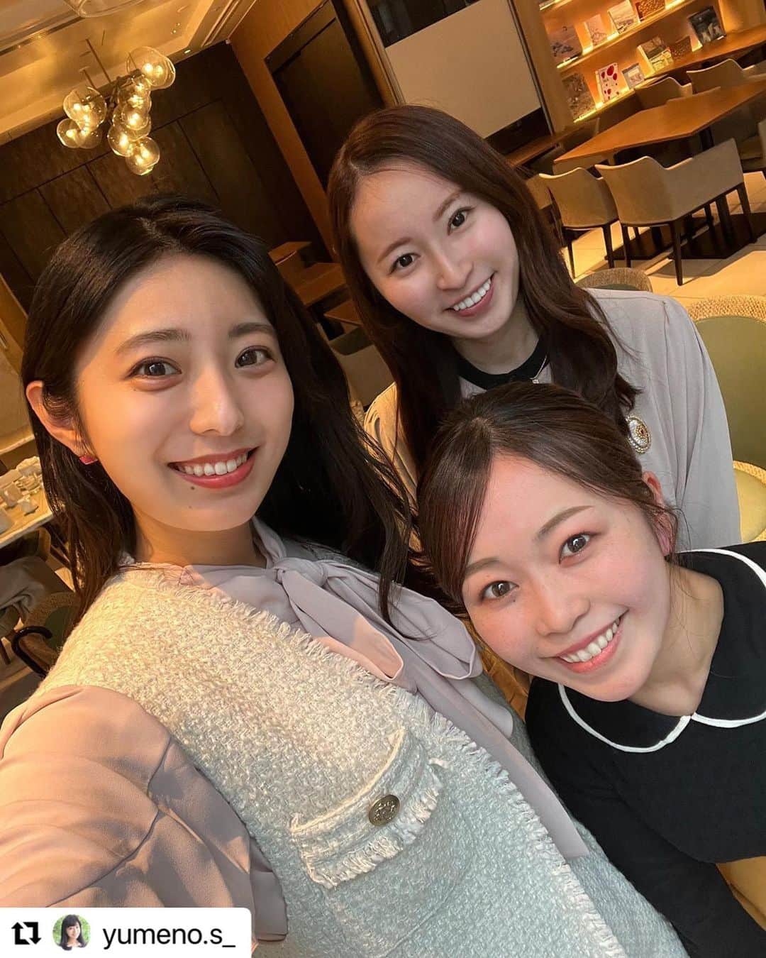 のインスタグラム：「. だいすきなゆめに会えて嬉しかった日❤️ また会おね😘 . #Repost @yumeno.s_  ・・・ ☕️  フォローアップ研修ぶりになぎに会った🥺 全国いろんなとこに行くたびに 友達・同志に会えてうれしいんだよなあ🌷」
