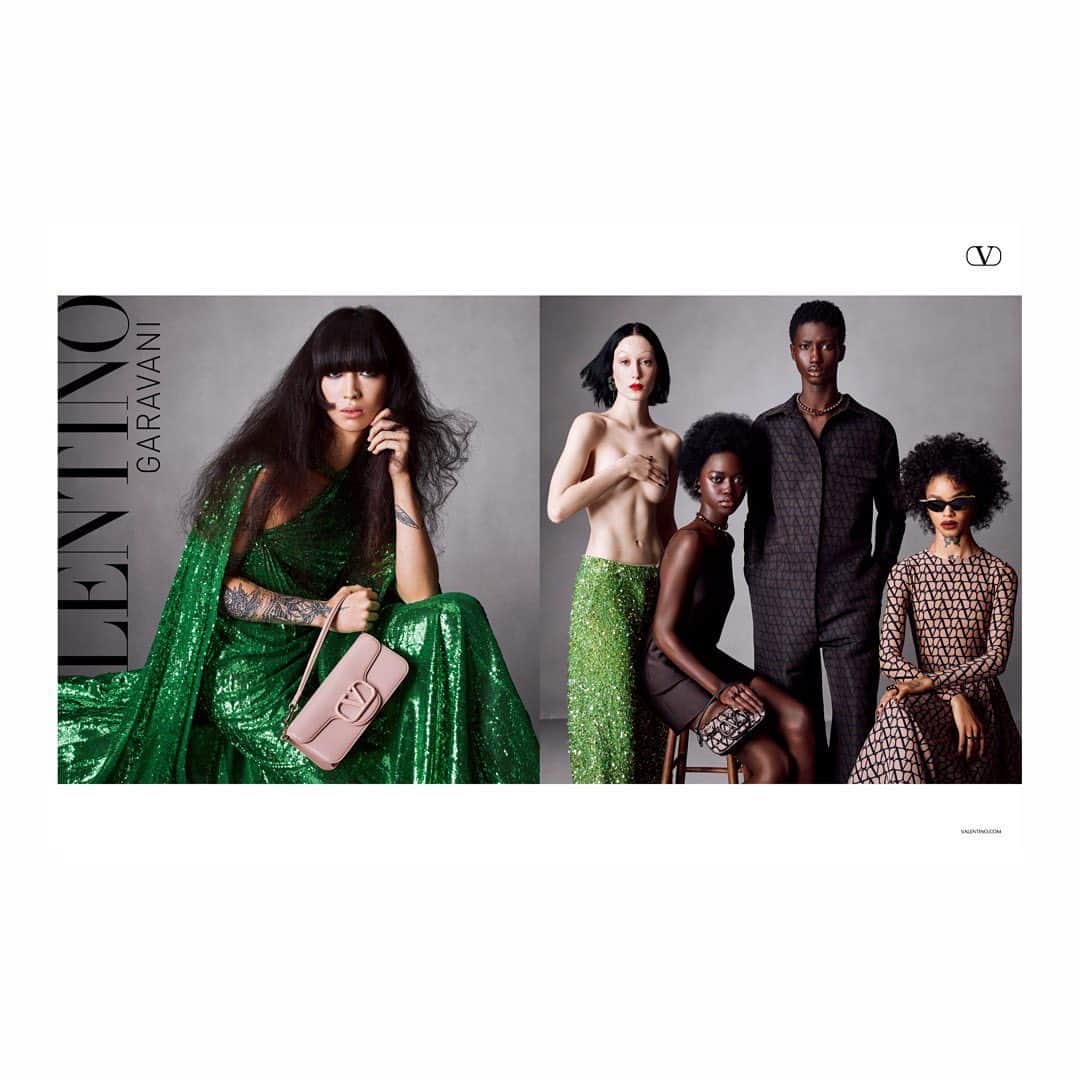 commons&senseのインスタグラム：「. VALENTINO SS2023 ADVERTISING CAMPAIGN  commons&sense ISSUE64 #valentino @maisonvalentino」