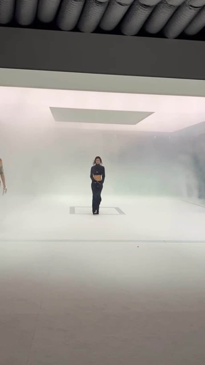 のインスタグラム：「Nothing cooler than @courreges   Thank you so much @nicolas.difelice @piergiorgio」