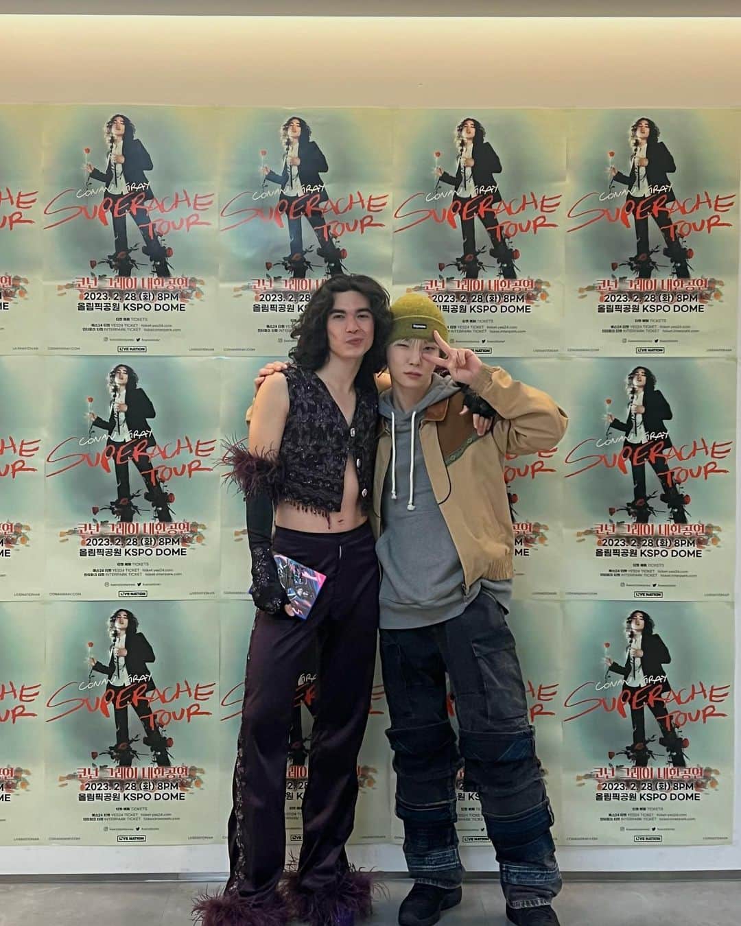 キー のインスタグラム：「it was amzing show!!  🥶」