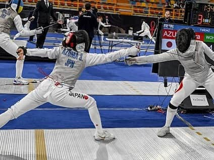 東晟良さんのインスタグラム写真 - (東晟良Instagram)「Cairo World Cup🇪🇬 👱🏻‍♀️🥉🥉🥉🥉 👨🏻‍🦱🥇🥇🥇🥇  🥳✨  ©︎日本フェンシング協会 📸 @augusto280766 /FIE  協会スポンサー #JAL #NISSAN #SLcreations #キンライサー #KOWA #やまや #長谷工グループ #三洋紙業 #KYOWA #鈴与グループ #propertyagent #共同カイテック #四代目菊川  個人スポンサー #ナイキ#nike #みらいオーナーズスタイル #GFA」3月1日 16時21分 - serafencing