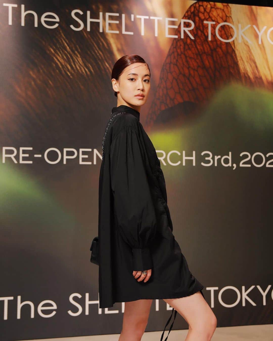 のインスタグラム：「The SHEL’TTER TOKYO  Congratulations!!  表参道原宿店がリニューアルオープン おめでとうございます！ お店すごく盛り上がってました🌹 各ブランドリニューアルオープン記念の限定商品がたくさんあるみたいなので皆様も是非です🙏🤍  #TST0303 #TheSHELTTERTOKYO #SHELTTER  @sheltter_official   hair&makeup @tomoca13」