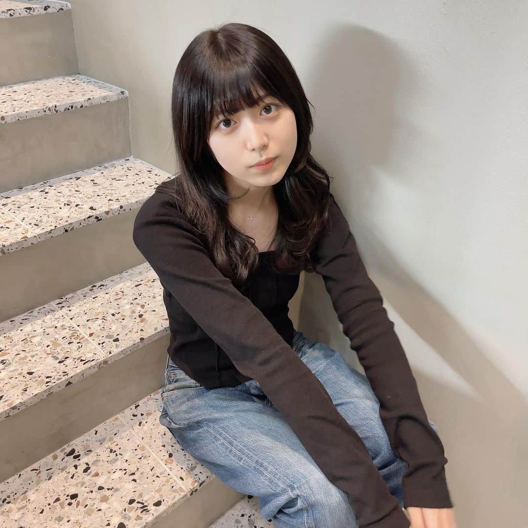 吉田莉桜さんのインスタグラム写真 - (吉田莉桜Instagram)「髪染めた  こういうコーデが1番好、、‪^_−♡‬ 3月スタート(♡)」3月1日 19時23分 - yoshida_rio_official