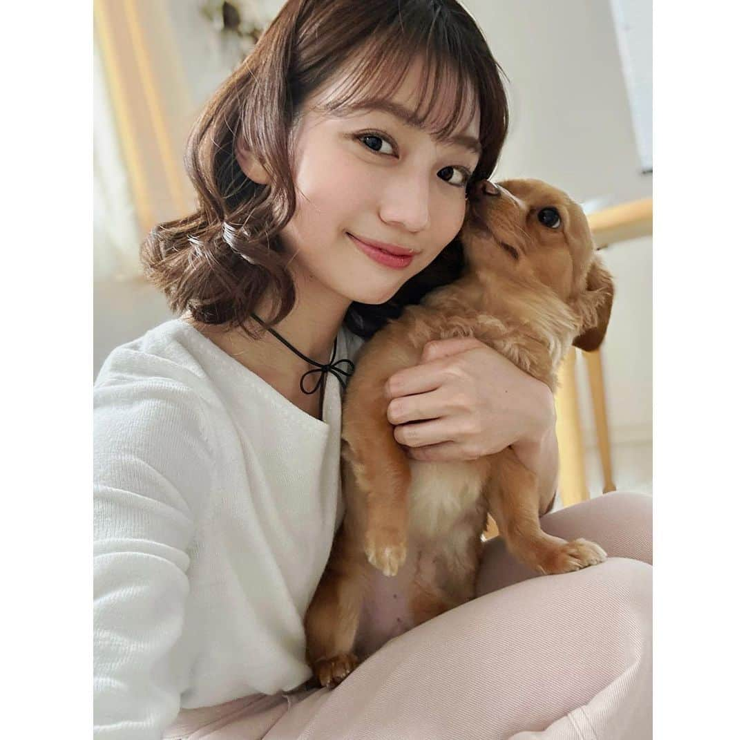 村上奈菜さんのインスタグラム写真 - (村上奈菜Instagram)「🐶💗」3月1日 20時50分 - murakami__nana