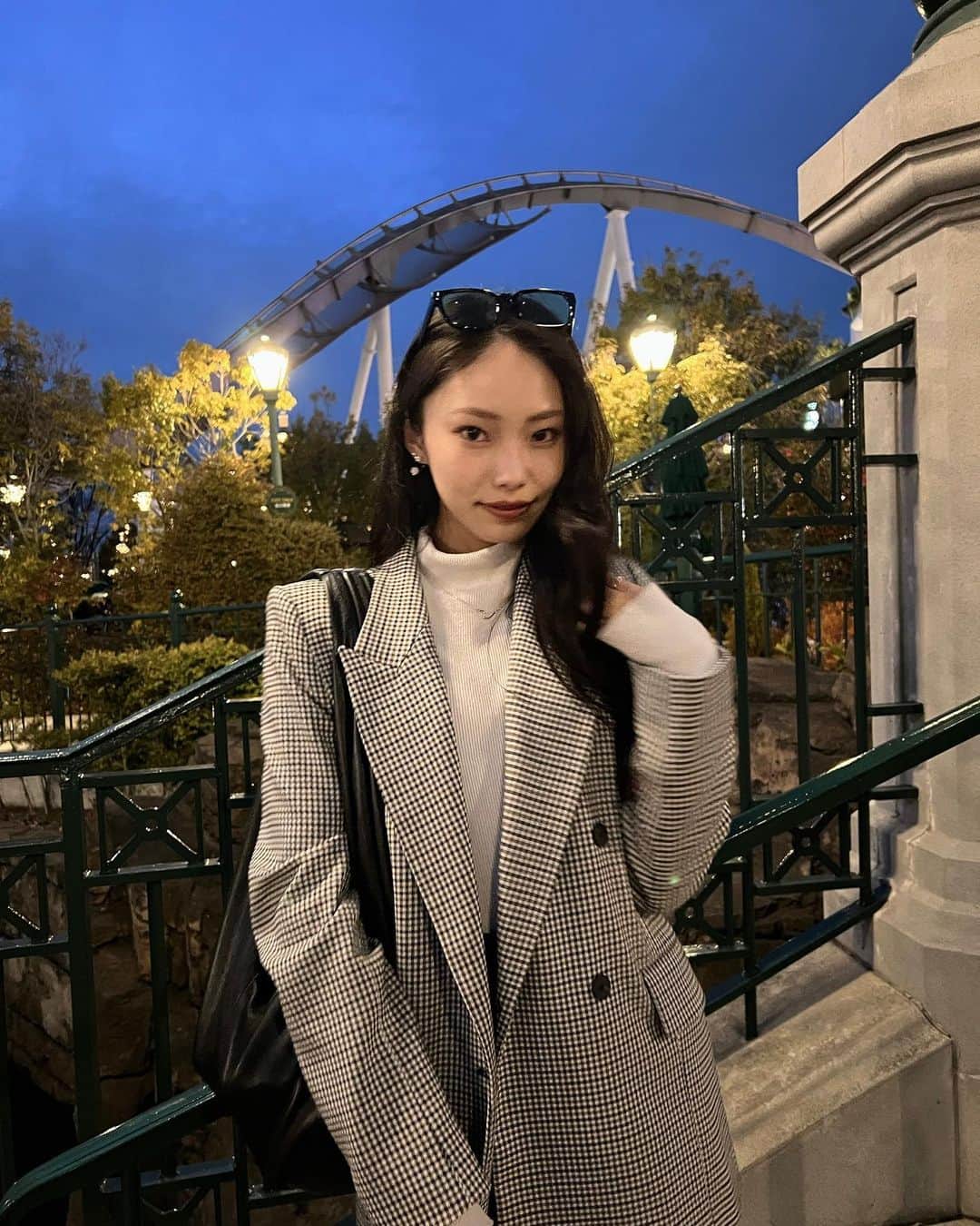 川西莉子のインスタグラム：「全部見てね🤭💞 ⠀ ⠀ ⠀   #jk #sjk #05 #music #fyp #makeup #fashion #ootd #오오티디 #패션 #메이크업 #usj」