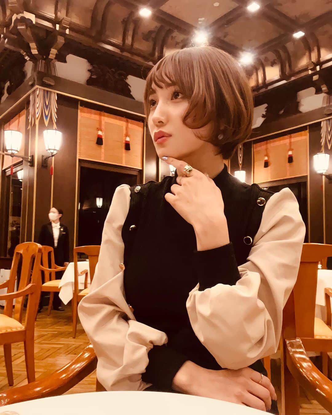 小島みゆのインスタグラム：「大正時代に タイムスリップしたみたい👼🏻  #大正ロマン」