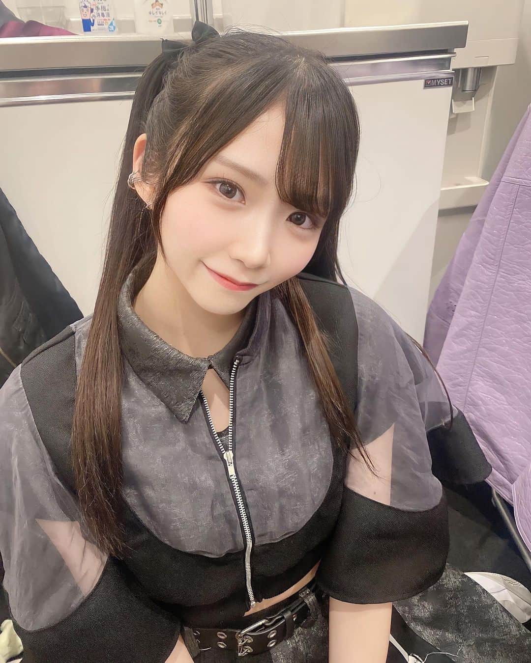 堂本千晴のインスタグラム：「ツインテールが気分です🎀」