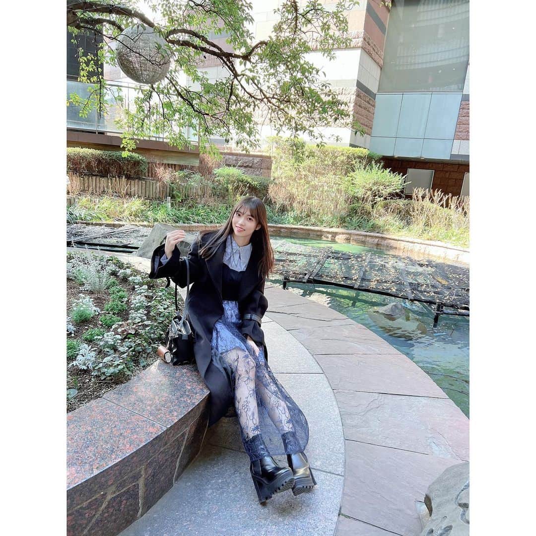 栗山梨奈さんのインスタグラム写真 - (栗山梨奈Instagram)「この服お気に入り☺︎」3月2日 17時00分 - krn_hkt48