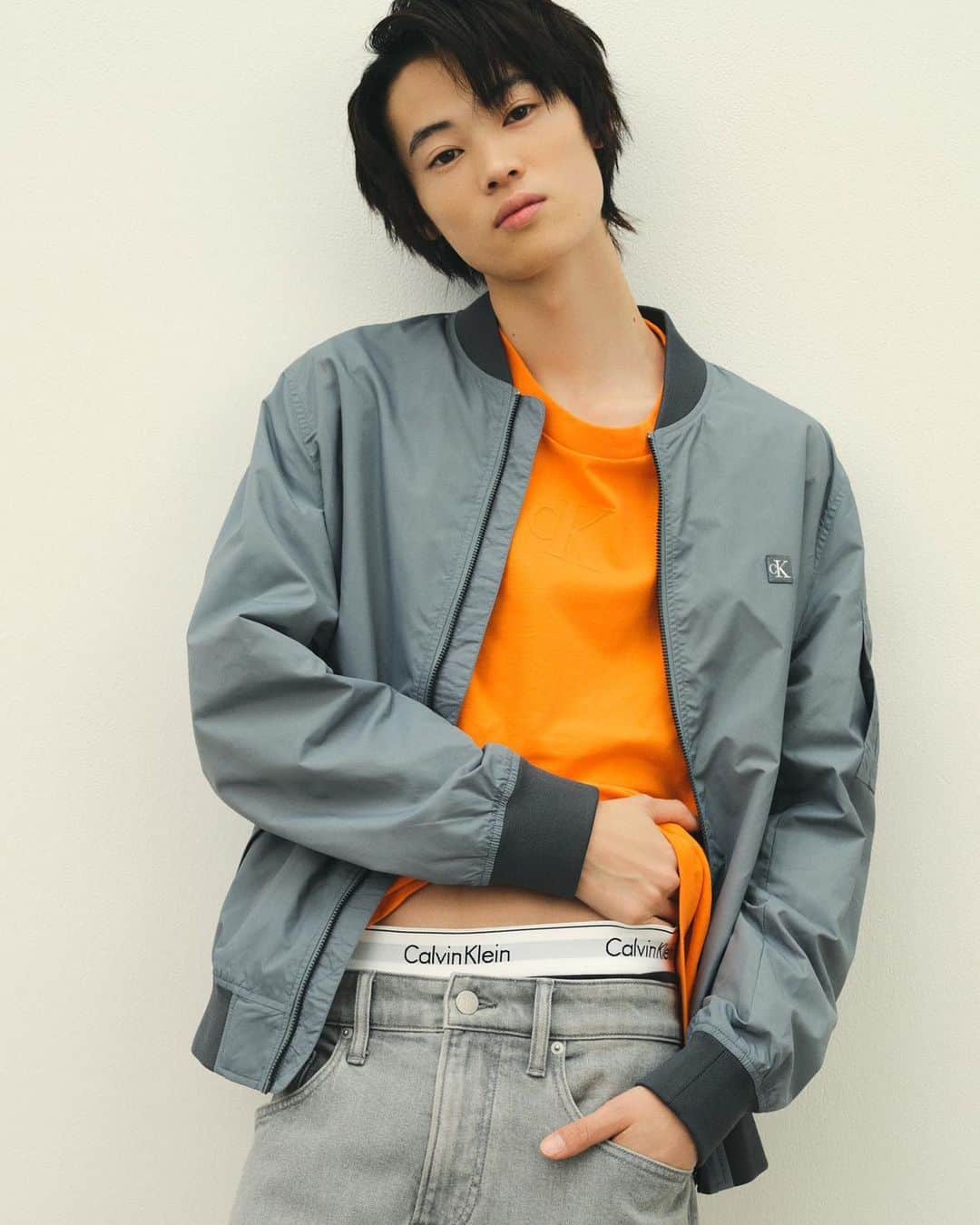窪塚愛流のインスタグラム：「Calvin KleinのNew Denim Collection！🪐💫💫  @calvinklein  #カルバンクライン  #マイカルバン」