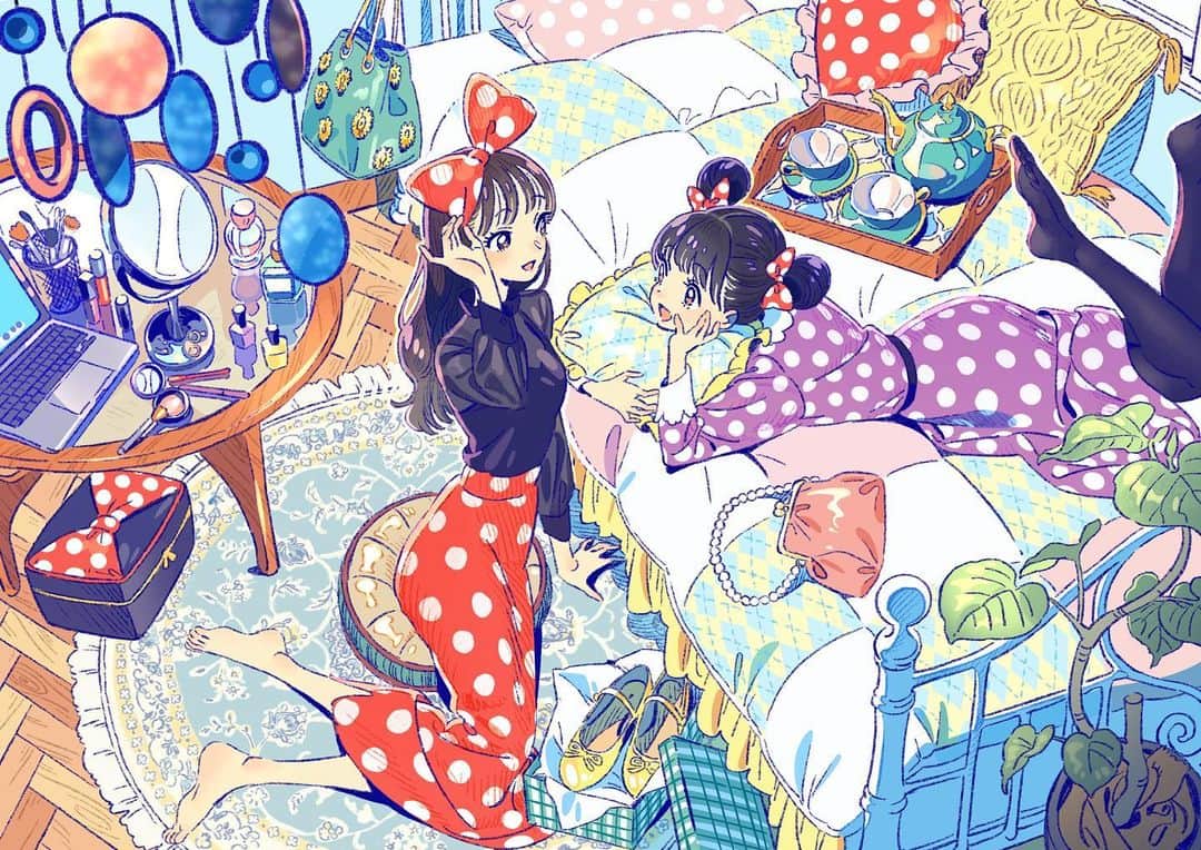 刈谷仁美のインスタグラム：「今日3月2日は　#ミニーの日  ミニーの日のPRイラスト描かせていただきました✨ #ミニーマウス #PR #illustration」