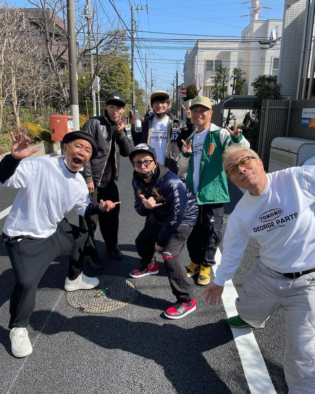 木梨憲武のインスタグラム：「所さん・DA PUMP・青学と、成城の午前中いいネだったね！追々いいネに決まってる2！！」