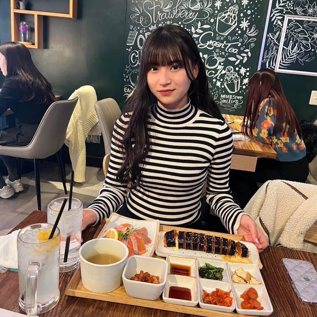 杉山緋那のインスタグラム：「ドラマのsilentに出てきたカフェでプリンをいただきました❕🍮 硬めのプリンに塩アイスの組み合わせが最強(  ｰ̀֊ｰ́)و」