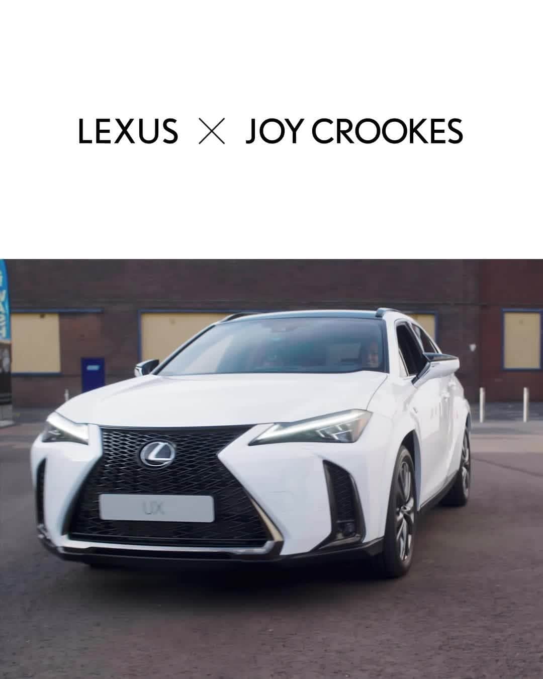 のインスタグラム：「Discover why the new #LexusUX is far too nice to eat pizza in...  #LexusUX #JoyCrookes #LexusXJoyCrookes @JoyCrookes」