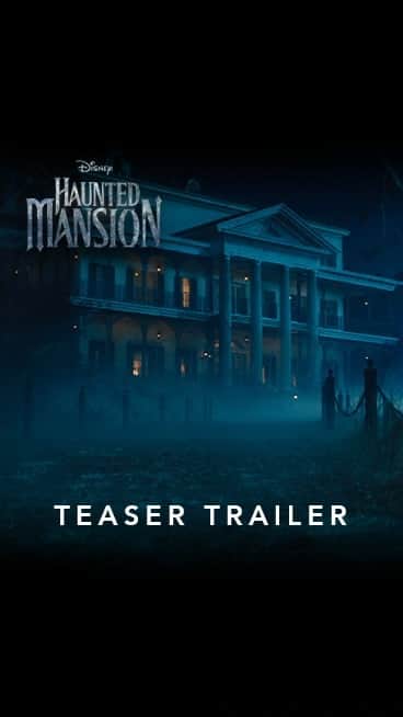 Walt Disney Studiosのインスタグラム：「Home is where the haunt is. Watch the brand-new teaser trailer for Haunted Mansion, appearing only in theaters July 28.」