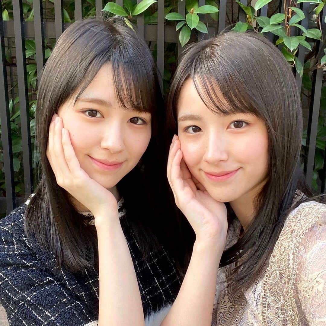 鈴木 みな・まりあのインスタグラム：「・ 最近のお昼は暖かくて嬉しい🌼 春が楽しみです☺︎  大人かわいいワンピース♡ @leja__official さん🏷  #leja#鈴木みなまりあ」