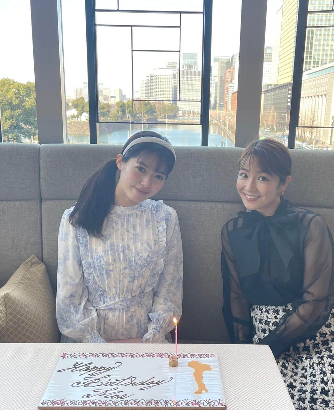 長野美郷さんのインスタグラム写真 - (長野美郷Instagram)「萌ちゃんとランチ😊✨ お誕生日おめでとう💓  一回り歳が違います、 もう可愛いしかないですね！😍 さらに芯の強いところはとっても頼もしい✨  楽しい時間をありがとう💓  3枚目、レストランでいただいた小菓子、、、ちょっとキュン☺️ だってロボットの顔に🤖 見えません？  #谷尻萌 ちゃん #可愛い後輩　#癒やし #お誕生日おめでとう #素敵な一年にしてね #割と顔、発見しがち😂」3月2日 18時45分 - misato_nagano_1127