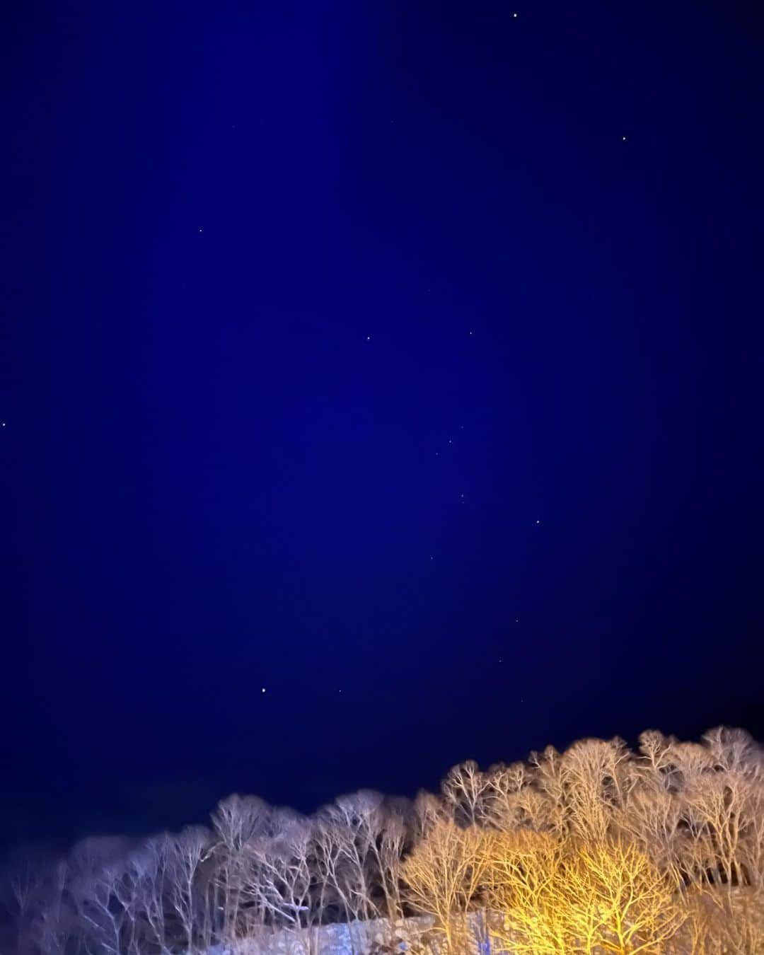Rika Sasaki JPNさんのインスタグラム写真 - (Rika Sasaki JPNInstagram)「支笏湖に行った時の星✨ 綺麗だった🥹✨🌙」3月2日 19時01分 - ymst_rika