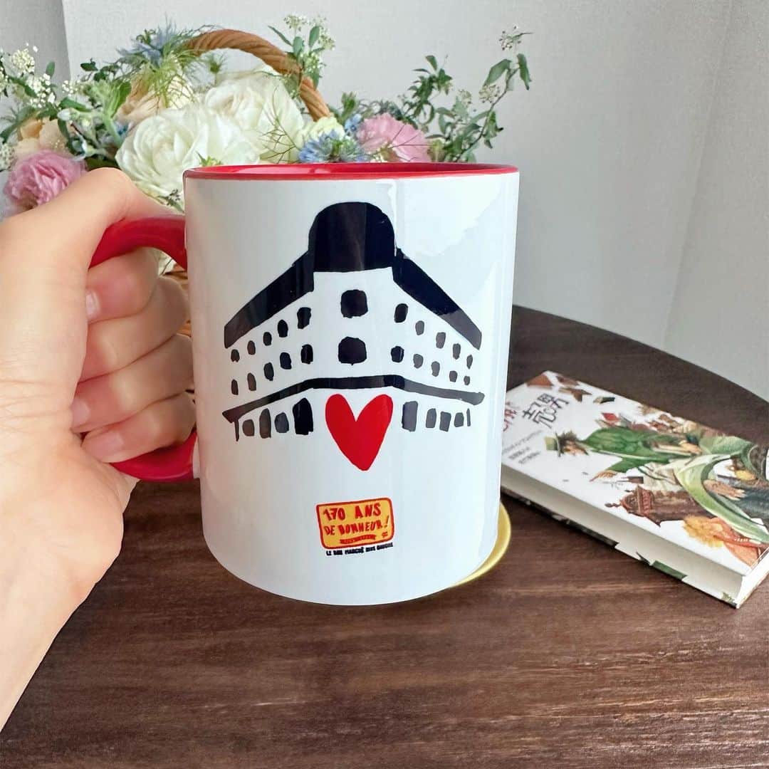 大野いとのインスタグラム：「ボンマルシェ百貨店で買ったお気に入りのマグカップでほっ🏠🤍☕︎」