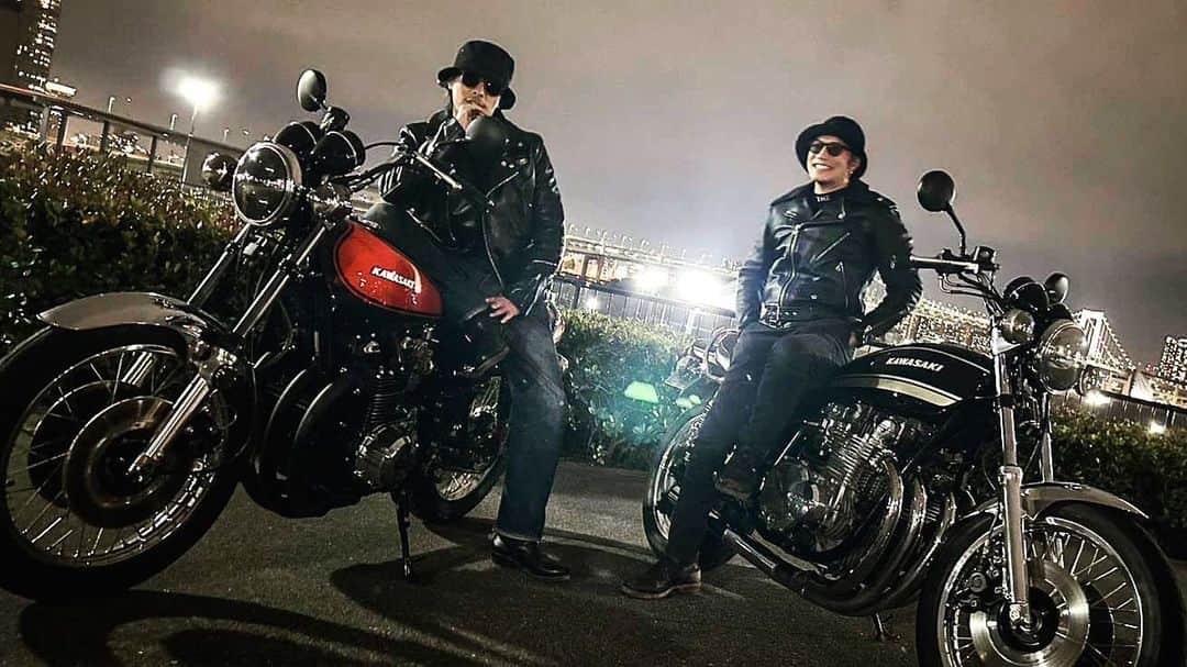 市原隼人のインスタグラム：「#homie #kawasaki #地元 #HIGHDOGGS」