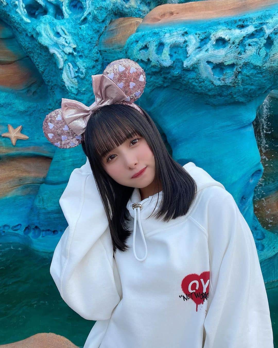 のインスタグラム：「この前ランドだったから今回はシー行ってきた！！ とーっても楽しかった☺️」