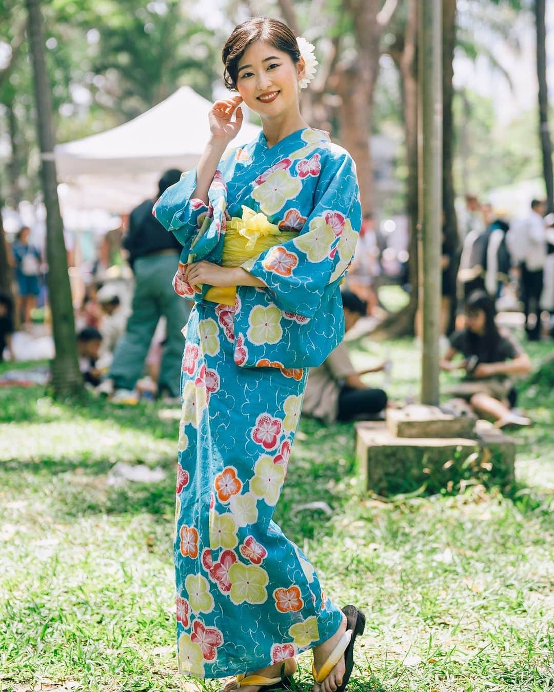 Akariのインスタグラム：「Cám ơn anh Tuan Phuong Luu đã chụp hình cho Akari tại Japan Fes lần thứ 8 nhé 🥰 Mọi người có ảnh nào chụp cùng Akari thì cho Akari xem với nha 😍 Được giao lưu với mọi người vui quá luônnn~🎵 Hôm Japan Fes mọi người có ăn được nhiều món và chơi được nhiều trò chưa nè? 🥳  #Japanfestival  #8th #Akari」