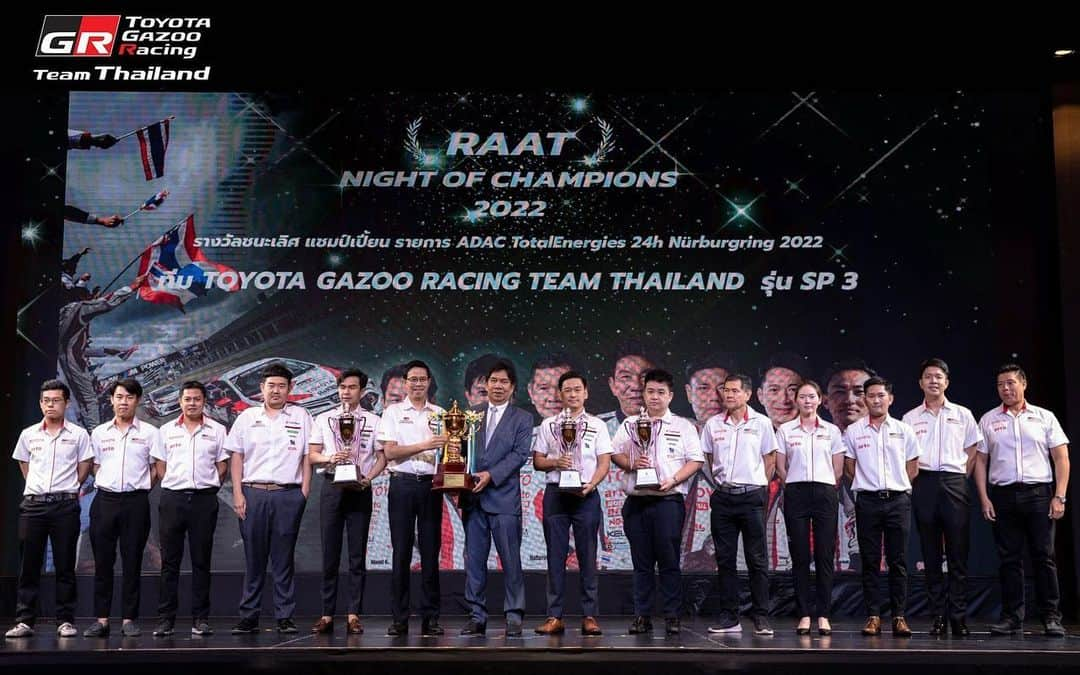 Toyota team thailandのインスタグラム