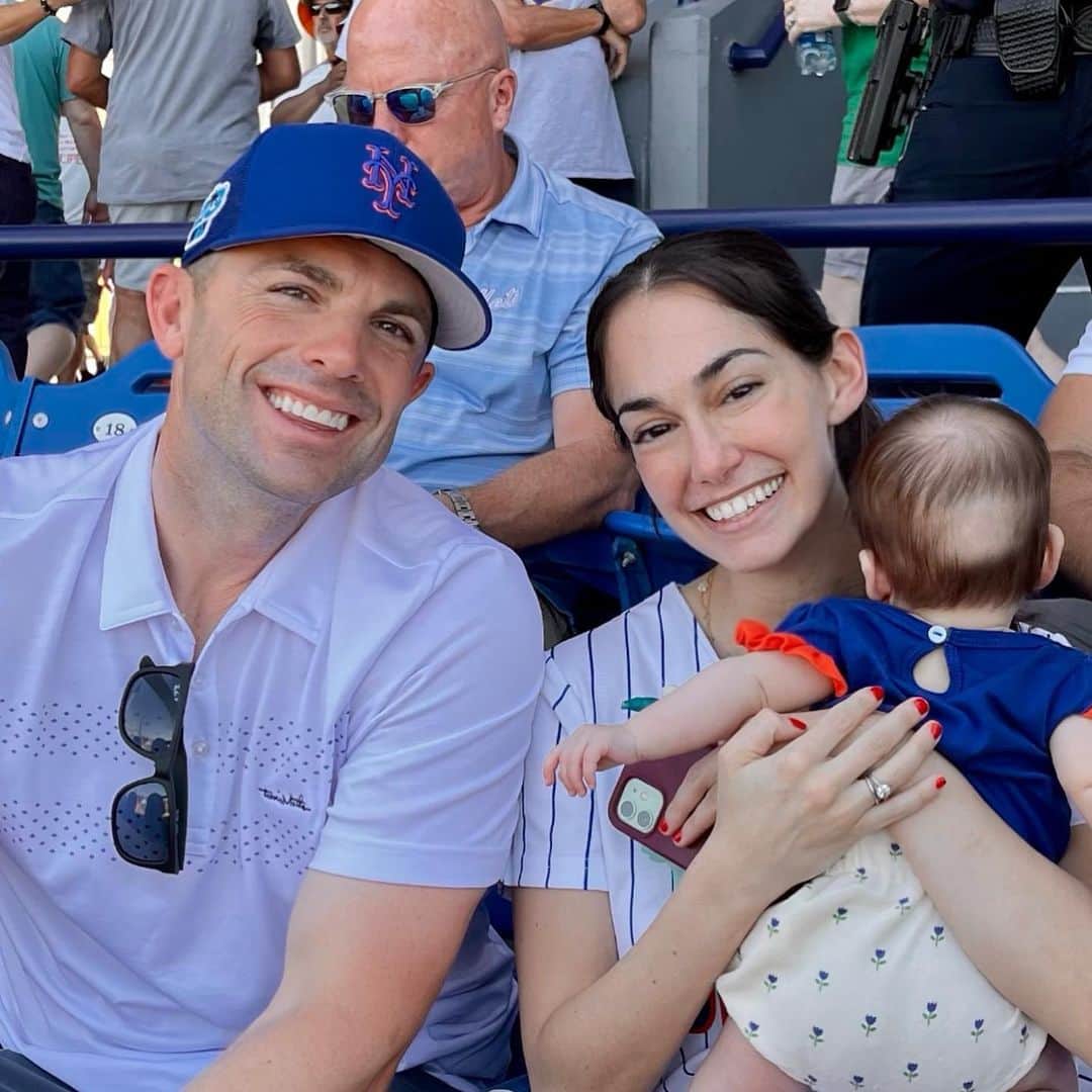 オードリー・ゲルマンのインスタグラム：「told david wright about the song i wrote about him in high school」