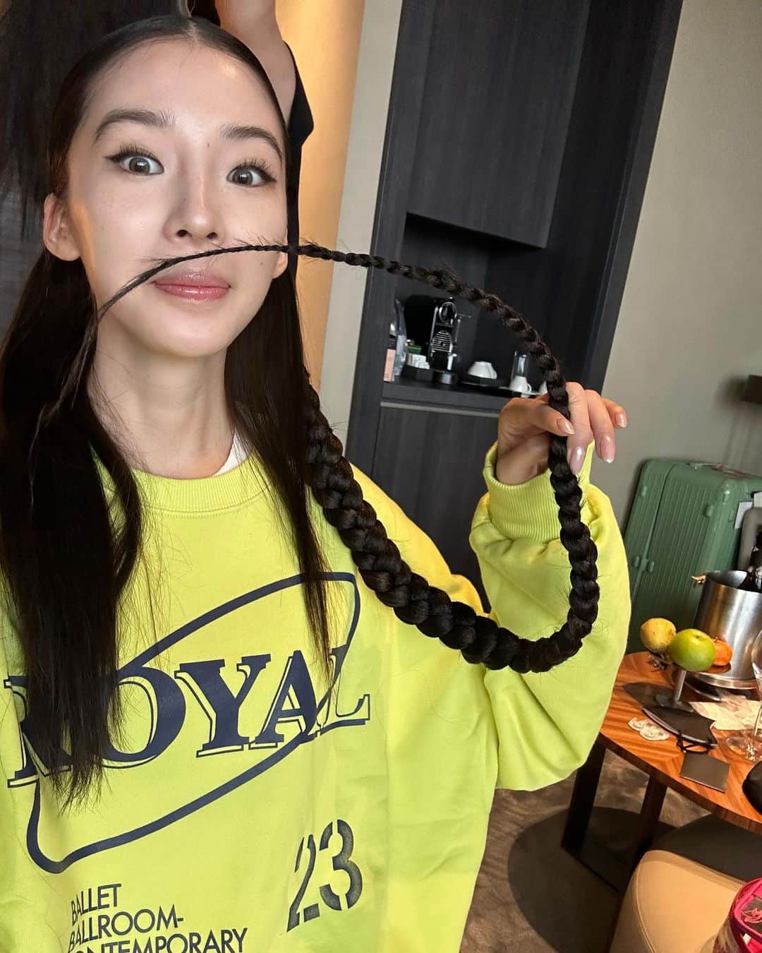アイリーン・キムのインスタグラム：「🙂🫶🏻」