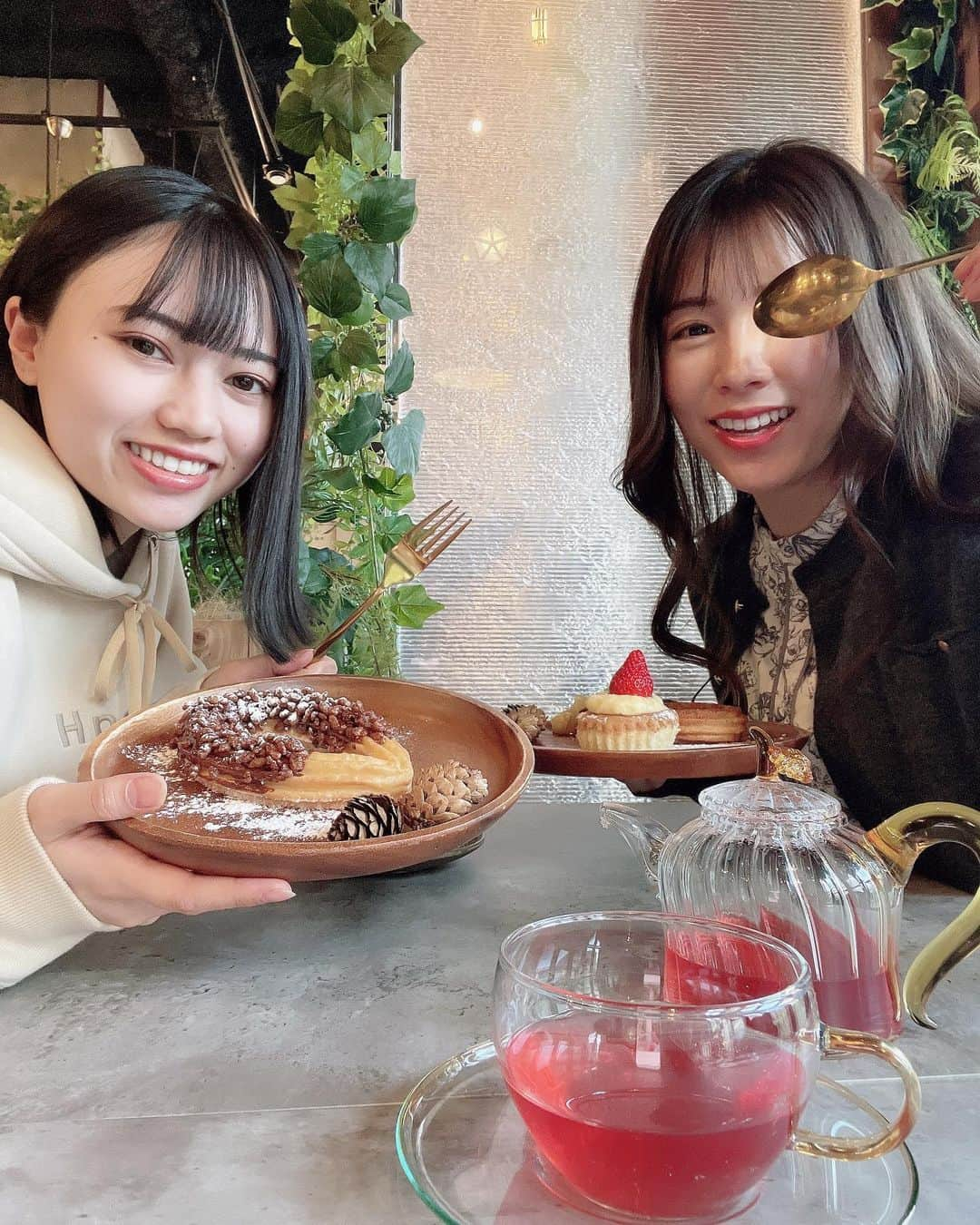 西山野園美さんのインスタグラム写真 - (西山野園美Instagram)「××  麻衣愛ちゃんと米粉スイーツがあるカフェ行ってきた時の😄 すごいしゃべった！  米粉のチュロスすごくおいしかった〜〜  麻衣愛ちゃん写真撮るの上手い！いっぱい撮ってもらった！ありがとうねえ〜  次はどこの米粉スイーツ食べようかね〜〜🤭  × × ×  #米粉カフェ #米粉スイーツ #米粉チュロス #avan #渋谷 #photooftheday #instagood #love #nature #selfie #followme #instafood #lovelife #japanesgirl #follow」3月3日 10時48分 - nozoccho