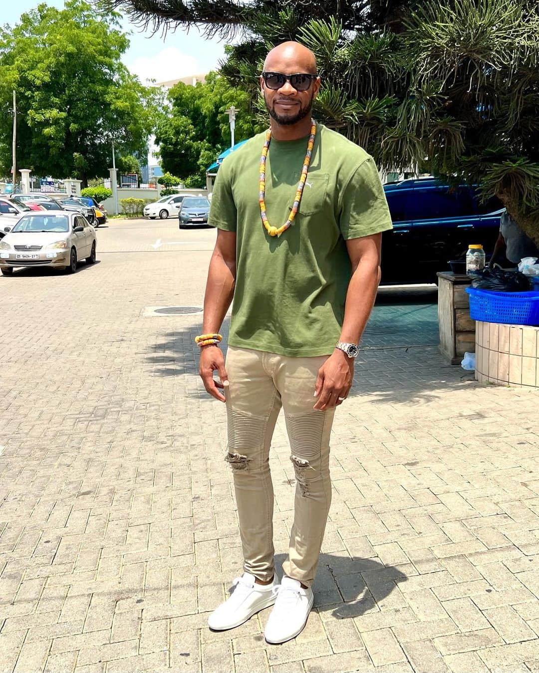 アサファ・パウエルのインスタグラム：「👌🏽#ghana」