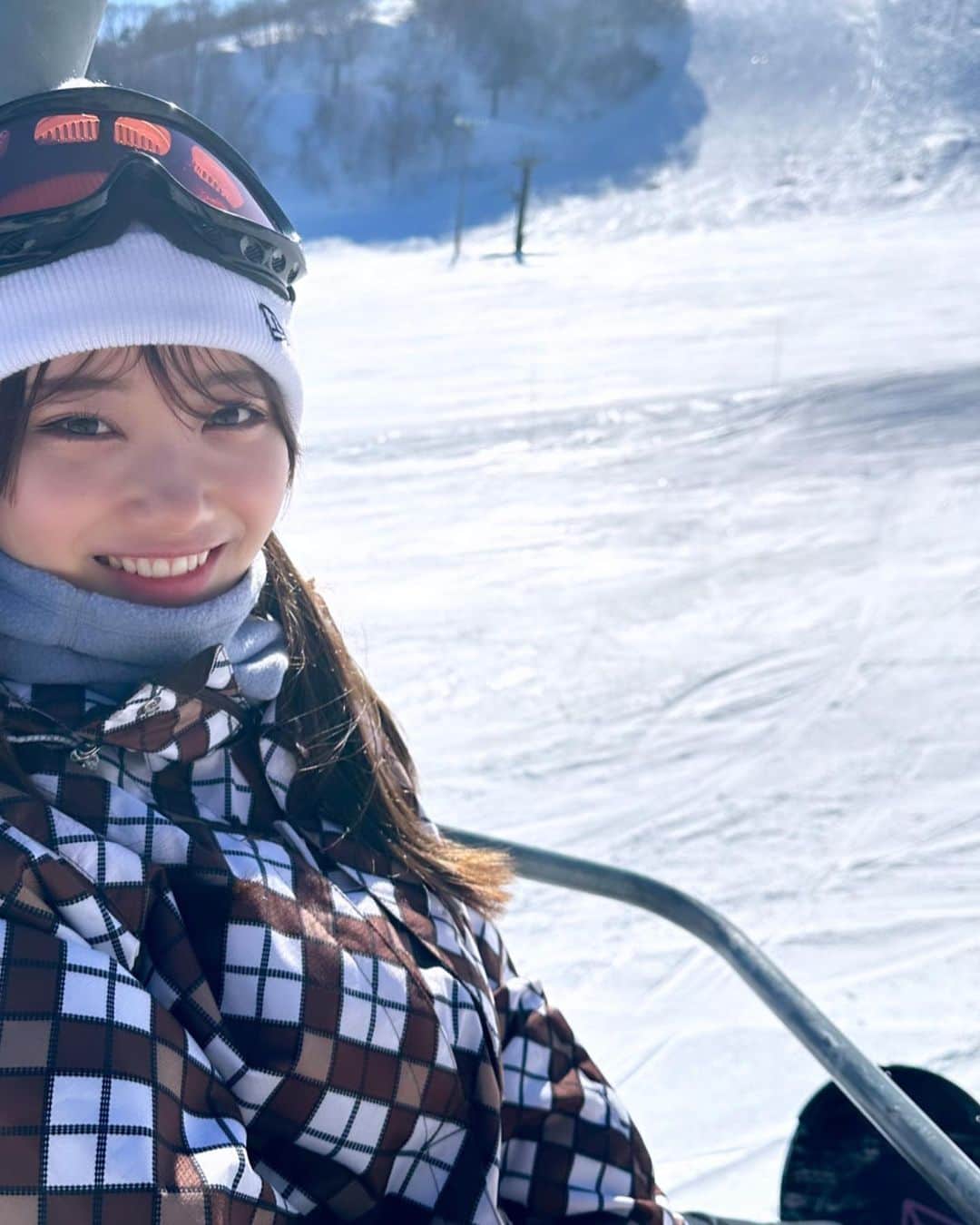 丸山蘭奈のインスタグラム：「12月にスノボデビューした☃️🤍🤍」