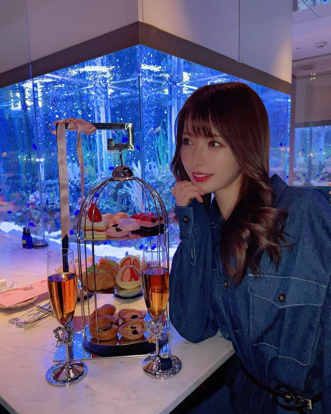 優月美羽さんのインスタグラム写真 - (優月美羽Instagram)「Afternoon🍰💗 美味しかったあ☺️☺️☺️   #afternoontea  #アフターヌーンティー  #上野グルメ  #上野ランチ」3月3日 13時01分 - miu.yuzuki