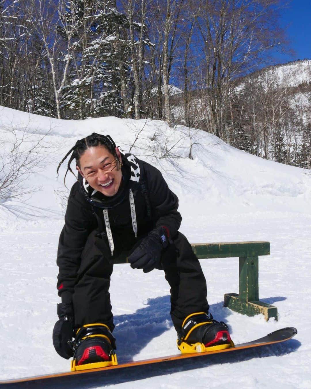 寿君さんのインスタグラム写真 - (寿君Instagram)「パーカーでイケる天気でした☀️ #白馬 #栂池高原スキー場」3月3日 15時20分 - kotobuki_kun_1048