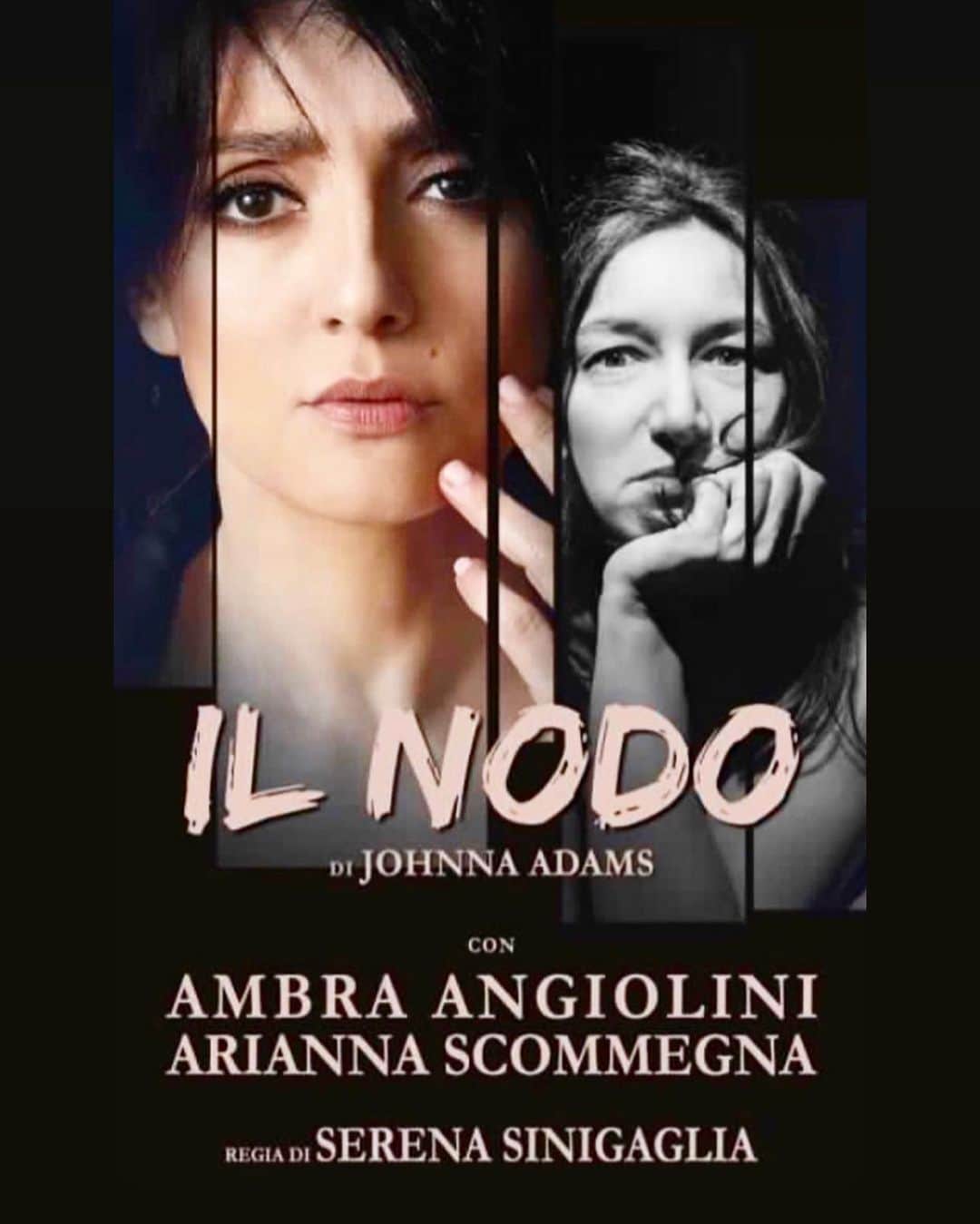 Ambra Angioliniのインスタグラム：「Queste sono le info che mi piace dare. Dal 7 al 9 marzo saremo al @teatrocarcano di Milano con “ Il Nodo “ regia di @serena_sinigaglia @goldenart.production @notorialab @gra69  Alle 19:30… vi aspettiamo prima e dopo lo spettacolo per sapere cosa vi passa per il cuore #gratitudine #theatre #love」