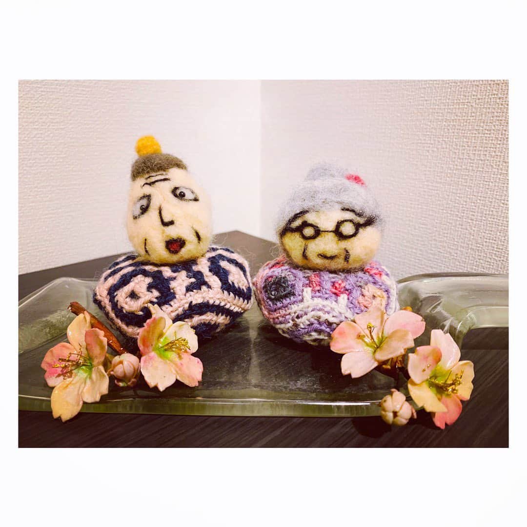 緒月遠麻のインスタグラム：「☺︎  🎎友蔵&こたけ🌸  #3月3日 #ちびまる子ちゃん」