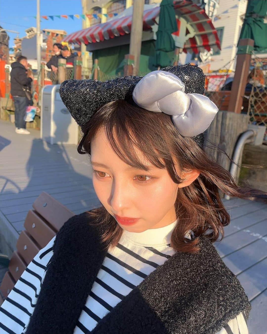 沖口優奈さんのインスタグラム写真 - (沖口優奈Instagram)「久々にユニバ🎢 友達との時間は大切…！  #usj #ユニバーサルスタジオジャパン #ユニバ #ユニバコーデ　#大阪 #キティーちゃん」3月3日 18時11分 - yuna_okiguchi_