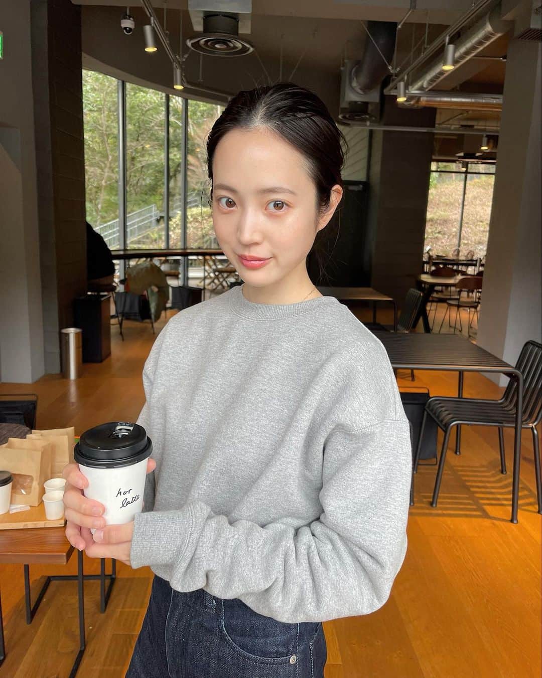 のインスタグラム：「最近の☕️🤍」