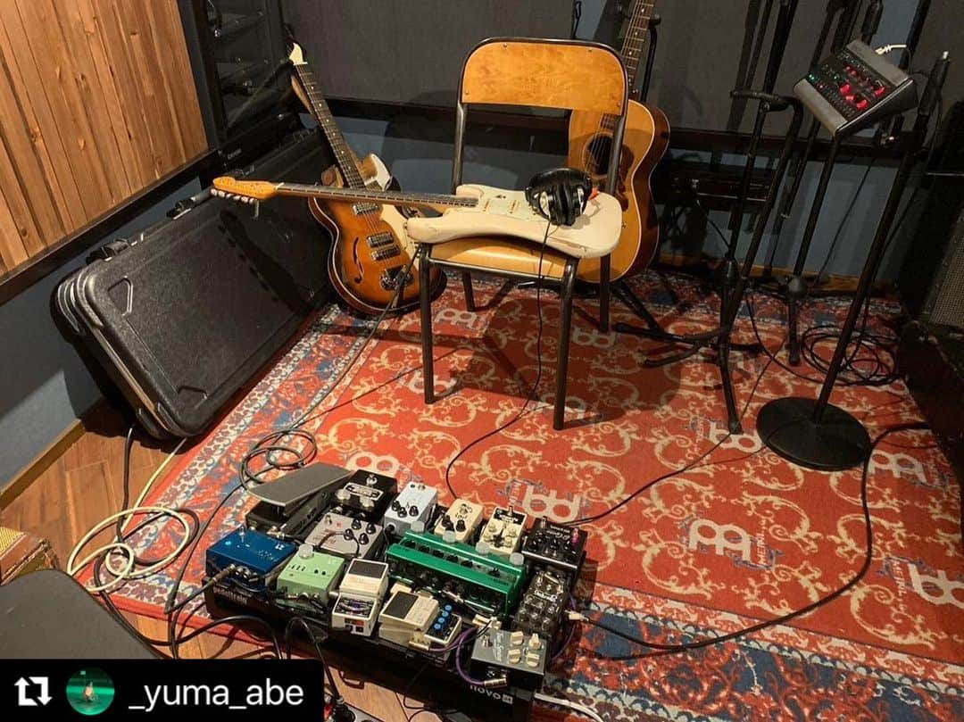 never young beachさんのインスタグラム写真 - (never young beachInstagram)「RECORDING🎙🎸🎹 never young beach new album🛸 @_yuma_abe @keigo_tatsumi @kent_suzu @okd_tkr @simon_aka_ysk @yuma_kooda #neveryoungbeach #ネバーヤングビーチ #ネバヤン   #Repost @_yuma_abe with @use.repost ・・・ 「もうすぐ！」 @never_young_beach_official」3月3日 19時52分 - never_young_beach_official