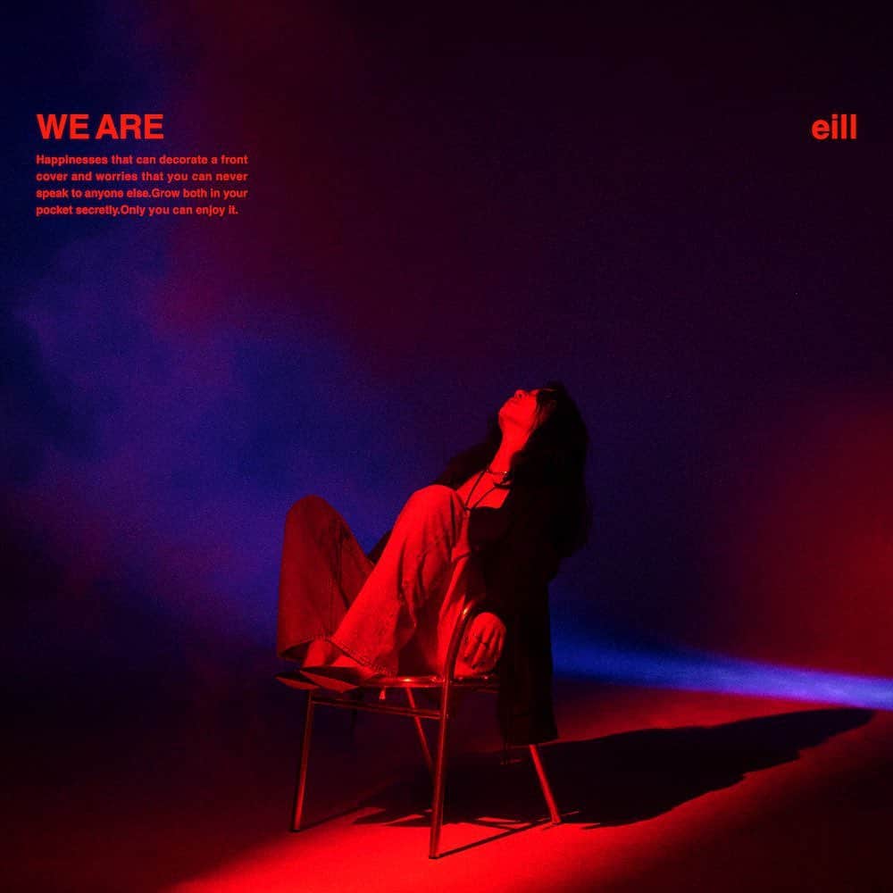 eillのインスタグラム：「3.15  New Single “ WE ARE “ Release  新曲でまっす。 タイトルは「WE ARE」  そして、6月22日東京でワンマンします！ 開けといてナ〜❤︎  #WEARE #eill」
