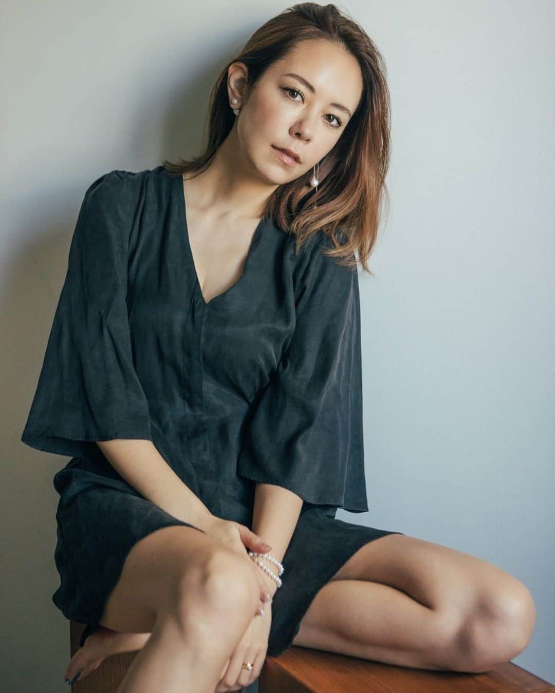 鮎河ナオミのインスタグラム：「@biascutphotography がサクッと撮ってくれた1枚✨ Had a great time catching up with @biascutphotography  #thanksamillion」