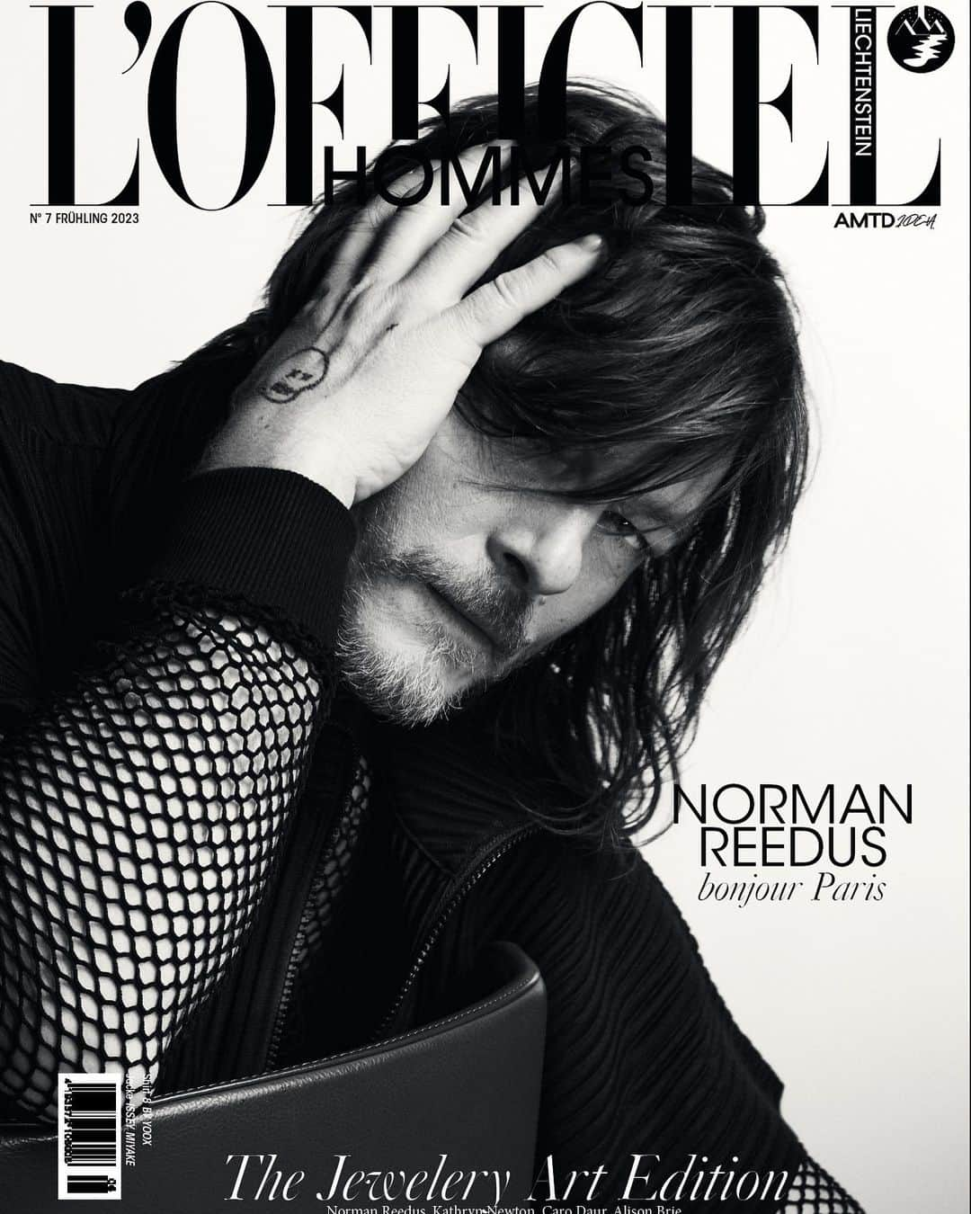 ノーマン・リーダスさんのインスタグラム写真 - (ノーマン・リーダスInstagram)「@bigbaldhead exclusive for @lofficielliechtenstein  Find the full story and interview we produced in Paris while Norman was filming an exciting new project, in the current issue No 7. #normanreedus #lofficielliechtenstein #lofficiel #thewalkingdead #daryldixon #coverstory #lofficiel #lofficielhommes」3月4日 0時14分 - bigbaldhead