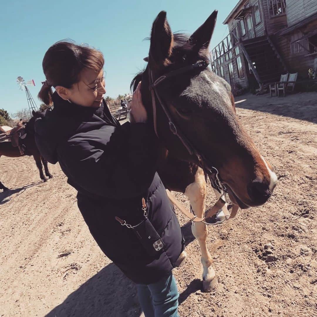 三ツ井裕美さんのインスタグラム写真 - (三ツ井裕美Instagram)「最高に気持ち良すぎたーーー✨✨✨  #いつかの乗馬体験 #1年半越しのリベンジ」3月4日 0時51分 - hiromi__km